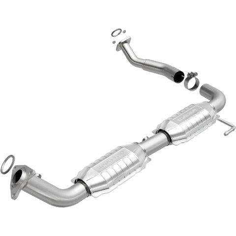 MagnaFlow direct-fit catalytic converter for 2007-2012 Toyota Tundra 4.7L driver side stainless steel CARB compliant 49625