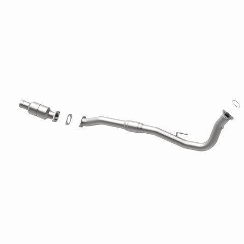 MagnaFlow direct-fit catalytic converter fits 2001-2003 Chevrolet Suburban 2500, 2002-2003 Chevrolet Avalanche 2500, and additional vehicles and 2002-2003 Avalanche 8.1 passenger s