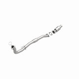 MagnaFlow direct-fit catalytic converter fits 2001-2003 Chevrolet Suburban 2500, 2002-2003 Chevrolet Avalanche 2500, and additional vehicles and 2002-2003 Avalanche 8.1 passenger s