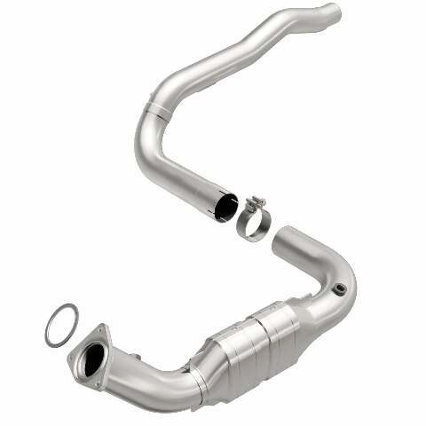 MagnaFlow direct-fit catalytic converter fits 2007-2008 Chevrolet Suburban 2500 and GMC Yukon XL 2500 and 2007-2008 Sub XL 6.0 driver side driver side stainless steel CARB complian