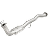 MagnaFlow direct-fit catalytic converter fits 2007-2008 Chevrolet Suburban 2500 6.0L and 2007-2008 GMC Yukon XL 2500 6.0L passenger side stainless steel CARB compliant OBDII 49641