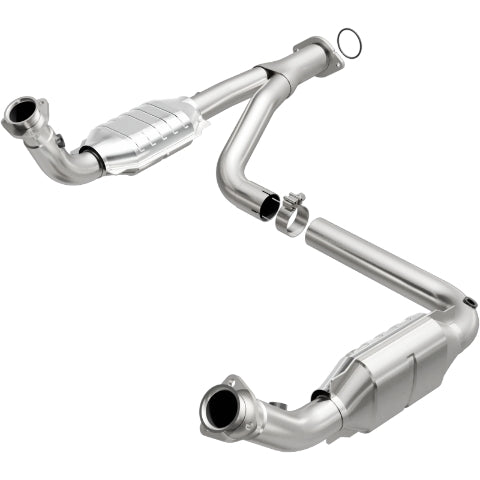 MagnaFlow direct-fit catalytic converter for 2007-2010 Chevy Silverado 2500 stainless steel CARB compliant