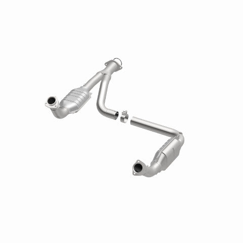 MagnaFlow direct-fit catalytic converter for 2007-2010 Chevy Silverado 2500 stainless steel CARB compliant