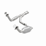MagnaFlow direct-fit catalytic converter fits 2006-2009 Chevrolet Trailblazer, 2007-2009 GMC Envoy, and additional vehicles and 2006-2009 TB/Envoy 5.3/6.0 5.3 inch inlet/outlet sta