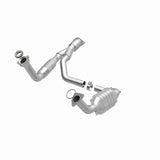 MagnaFlow direct-fit catalytic converter fits 2006-2009 Chevrolet Trailblazer, 2007-2009 GMC Envoy, and additional vehicles and 2006-2009 TB/Envoy 5.3/6.0 5.3 inch inlet/outlet sta