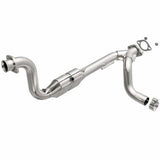 MagnaFlow direct-fit catalytic converter fits 2007-2009 Chrysler Aspen and Dodge Durango and 2007-2009 Durango 5.7 passenger side passenger side 5.7 inch inlet/outlet stainless ste