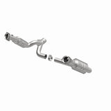 MagnaFlow direct-fit catalytic converter fits 2011-2013 Ram 1500 and 2009-2010 Dodge Ram 1500. Hardware is included to eliminate the hassle of working with corroded factory parts. 