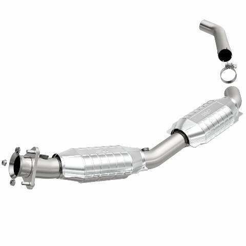 MagnaFlow direct-fit catalytic converter for 2004-2006 Ram driver side stainless steel CARB compliant 49666