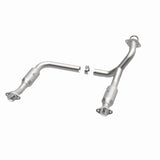 MagnaFlow direct-fit catalytic converter fits 2006-2010 Ford Explorer, 2007-2010 Ford Explorer Sport Trac, and additional vehicles and 2006-2009 Expl/Mtnr 4.6L stainless steel CARB
