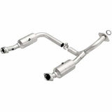 MagnaFlow direct-fit catalytic converter fits 2006-2010 Ford Explorer, 2007-2010 Ford Explorer Sport Trac, and additional vehicles and 2006-2009 Expl/Mtnr 4.6L stainless steel CARB