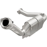 MagnaFlow direct-fit catalytic converter fits 2007-2011 Ford Ranger 4.0L and 2007-2010 Mazda B4000 4.0L driver side 4 inch inlet/outlet stainless steel CARB compliant OBDII 49677