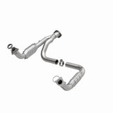 MagnaFlow direct-fit catalytic converter fits 2007-2009 Hum H2 6.0/6.2 stainless steel CARB compliant 49679