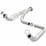 MagnaFlow direct-fit catalytic converter fits 2007-2009 Hum H2 6.0/6.2 stainless steel CARB compliant 49679