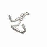 MagnaFlow direct-fit catalytic converter for 2005-2006 Jeep Cherokee 4.7 inch inlet/outlet stainless steel CARB compliant 49686