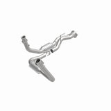 MagnaFlow direct-fit catalytic converter for 2005-2006 Jeep Cherokee 3.7 inch inlet/outlet stainless steel CARB compliant 49687