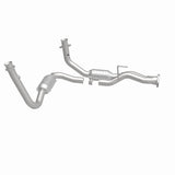 MagnaFlow direct-fit catalytic converter for 2005-2006 Jeep Cherokee 3.7 inch inlet/outlet stainless steel CARB compliant 49687