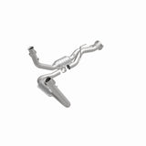 MagnaFlow direct-fit catalytic converter for 2005-2006 Jeep Cherokee 3.7 inch inlet/outlet stainless steel CARB compliant 49687