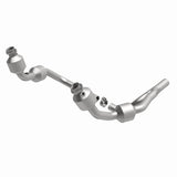 MagnaFlow direct-fit catalytic converter for 2007-2009 Jeep Wrangler 3.8 inch inlet/outlet stainless steel CARB compliant 49689