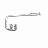 MagnaFlow direct-fit catalytic converter for 2004-2006 Jeep Wrangler 4 inch inlet/outlet stainless steel CARB compliant OBDII 49690