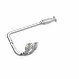 MagnaFlow direct-fit catalytic converter for 2004-2006 Jeep Wrangler 4 inch inlet/outlet stainless steel CARB compliant OBDII 49690