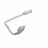 MagnaFlow direct-fit catalytic converter for 2004-2006 Jeep Wrangler 4 inch inlet/outlet stainless steel CARB compliant OBDII 49690