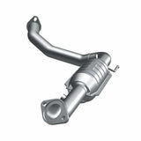 MagnaFlow direct-fit catalytic converter for 2005-2009 Toyota 4Runner driver side 4.7 inch inlet/outlet stainless steel CARB compliant OBDII 49697