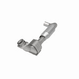 MagnaFlow direct-fit catalytic converter fits 2004-2008 Ford F-150 5.4L and 2006-2008 Lincoln Mark LT 5.4L driver side stainless steel CARB compliant OBDII 49705