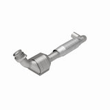 MagnaFlow direct-fit catalytic converter fits 2004-2008 Ford F-150 5.4L and 2006-2008 Lincoln Mark LT 5.4L driver side stainless steel CARB compliant OBDII 49705