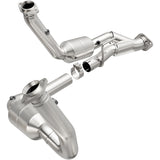 MagnaFlow direct-fit catalytic converter for 2005-2010 Jeep Grand Cherokee stainless steel CARB compliant OBDII 49709