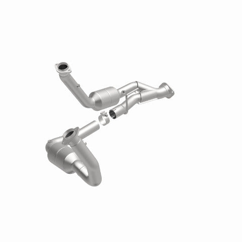 MagnaFlow direct-fit catalytic converter for 2005-2010 Jeep Grand Cherokee stainless steel CARB compliant OBDII 49709
