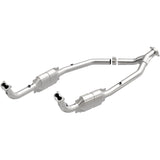 MagnaFlow direct-fit catalytic converter fits 1999-2002 Land Rover Discovery 4.0L and 2003-2004 Land Rover Discovery 4.6L stainless steel CARB compliant OBDII 49720