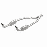 MagnaFlow direct-fit catalytic converter fits 1999-2002 Land Rover Discovery 4.0L and 2003-2004 Land Rover Discovery 4.6L stainless steel CARB compliant OBDII 49720