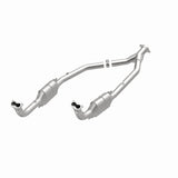MagnaFlow direct-fit catalytic converter fits 1999-2002 Land Rover Discovery 4.0L and 2003-2004 Land Rover Discovery 4.6L stainless steel CARB compliant OBDII 49720