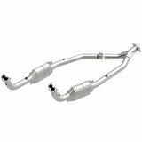 MagnaFlow direct-fit catalytic converter fits 1999-2002 Land Rover Discovery 4.0L and 2003-2004 Land Rover Discovery 4.6L stainless steel CARB compliant OBDII 49720
