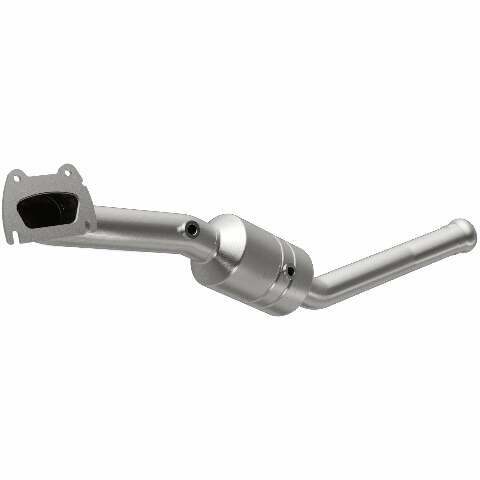MagnaFlow direct-fit catalytic converter for 2011-2012 Dodge Grand Cherokee 3.6L passenger side stainless steel CARB compliant OBDII 49737