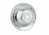 Mr. Gasket Water Pump Pulley - Chrome - Single Groove - 4974