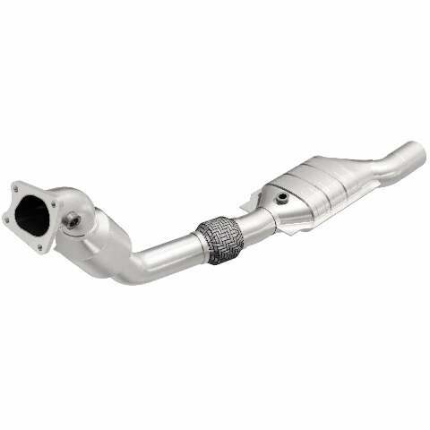 MagnaFlow direct-fit catalytic converter for 2003-2004 Audi 4.2L passenger side stainless steel CARB compliant OBDII 49743