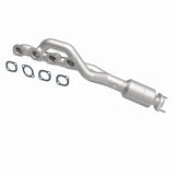 MagnaFlow direct-fit catalytic converter for 1999-2003 BMW passenger side stainless steel CARB compliant OBDII 49784