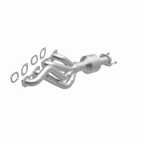 MagnaFlow direct-fit catalytic converter for 2004-2005 BMW driver side stainless steel CARB compliant OBDII 49789