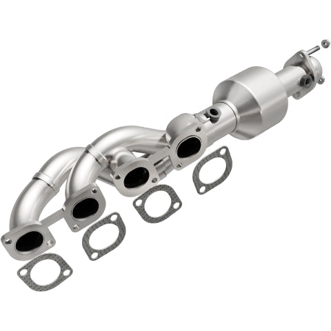 MagnaFlow direct-fit catalytic converter for 2004-2005 BMW passenger side stainless steel CARB compliant OBDII 49790