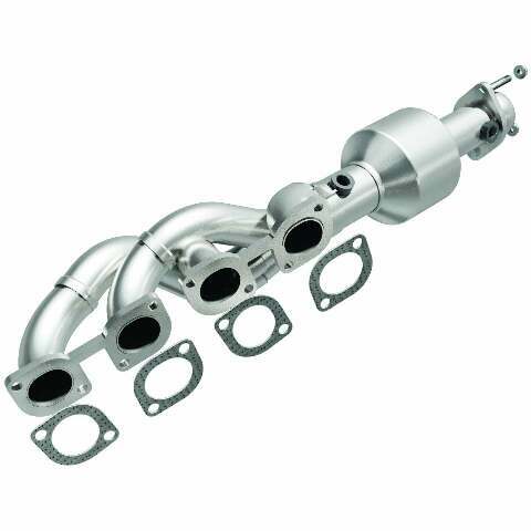 MagnaFlow direct-fit catalytic converter for 2004-2005 BMW passenger side stainless steel CARB compliant OBDII 49790