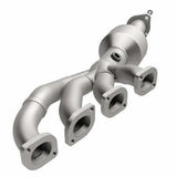 MagnaFlow direct-fit catalytic converter for 2006-2008 BMW passenger side stainless steel CARB compliant OBDII 49792