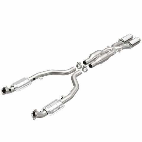 MagnaFlow direct-fit catalytic converter for 2008-2013 BMW M3 stainless steel CARB compliant 49800