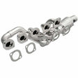 MagnaFlow direct-fit catalytic converter for 2006-2010 BMW M5 driver side stainless steel CARB compliant 49803