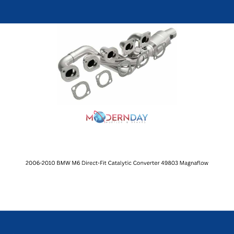 MagnaFlow direct-fit catalytic converter for 2006-2010 BMW M5 driver side stainless steel CARB compliant 49803