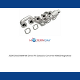 MagnaFlow direct-fit catalytic converter for 2006-2010 BMW M5 driver side stainless steel CARB compliant 49803