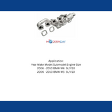 MagnaFlow direct-fit catalytic converter for 2006-2010 BMW M5 driver side stainless steel CARB compliant 49803