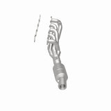 MagnaFlow direct-fit catalytic converter for 2006-2010 BMW M5 driver side stainless steel CARB compliant 49803