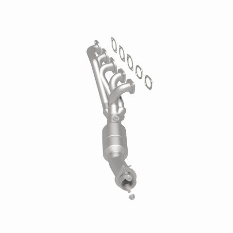MagnaFlow direct-fit catalytic converter for 2006-2010 BMW M5 5.0L passenger side stainless steel CARB compliant OBDII 49804