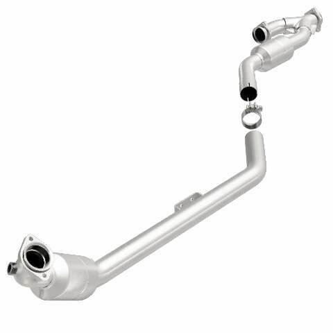 MagnaFlow direct-fit catalytic converter for 2001-2005 Mercedes-Benz driver side stainless steel CARB compliant 49805